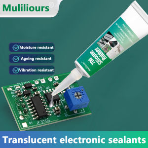 706 Soft Adhesive Silicone Rubber High Temperature Resistant Waterproof Sealing Insulation Gel Electronic Components Adhesive