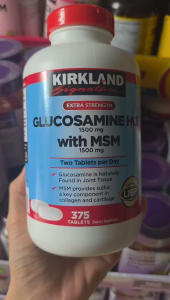 Viên khớp Glucosamin 3 7 5 viên USA 1500mg (Bao check hàng chuẩn xịn)