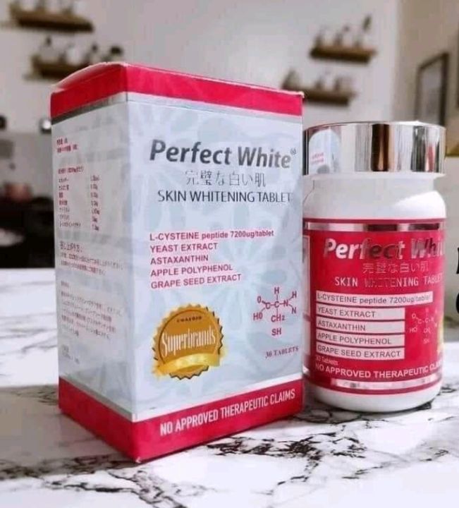 Perfect White skin whitening Tablet Lazada PH