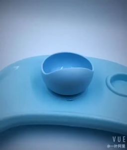 Little.Daisy98 ชามซิลิโคนพาสเทล เข้าไมโครเวฟได้ ชามป้อนข้าวเด็ก