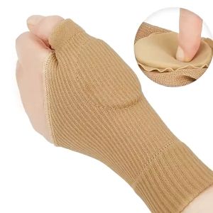 2 Pcs  Wrist Protector Deker Pergelangan Tangan Cedera Wrist Support Wrist Hand Brace Penyangga Jari Jempol Fixer Pelindung Hand Wrist Band