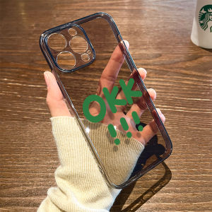 OKK Creative Silicone Phone Case for  17/16 15 Female New 14Plus Transparent 13Promax Ultra Popular 12Mini High End 11 Male XS