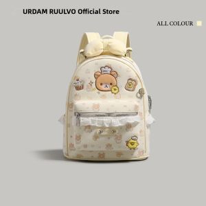 URCDN RDALVO | Cute Rilakkuma Print Light Backpack