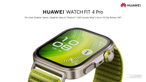 HUAWEI Watch Fit 4 Pro Smartwatch 1.82" AMOLED Display 5 ATM Waterproof IP6X Dustproof | NFC | Sapphire Glass & Titanium | 10 Day Battery Life | Outdoor Sports Tracking | ECG Health Management | Bluetooth Calling Support | Built-in GPS GNSS Water & Dust P