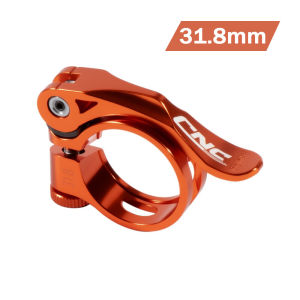 CNCLOL Aluminum Alloy Bicycle Seatpost Clamp 31.8/34.9mm Quick Release Seat Post Collar for MTB Road Bike