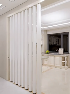 Hollow PVC Partisi 2.9M & Plafon Kisi Kisi - Sekat Ruangan Indoor - Partition & Ceiling Wood WPC