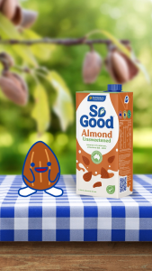 SO GOOD Unsweetened Almond Milk | Dairy-Free UHT 1L