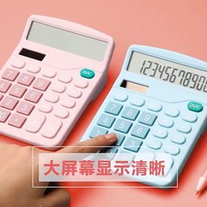 💎💫GROCELY💫💎 KALKULATOR 12 DIGIT DUAL POWER BISA PAKAI CAHAYA MATAHARI / KALKULATOR MACAROON 12 DIGIT 2 POWER AESTHETIC