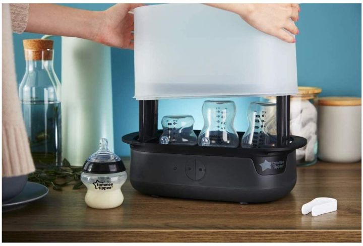 Tommee Tippee Complete Baby Feeding Kit, bottles, Electric Steam  Sterilizer, Insulated Bottle Bag, Brush, 0-6m soother Lazada PH