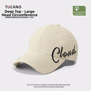 TUCANO | Stylish Versatile Shading Korean Style Letter Embroidery New Baseball Cap