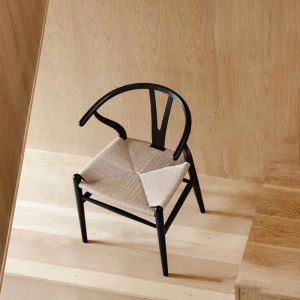 Scandinavian Solid Wood Rattan Dining Chair Y Chair Home Chair B & B Tea Room Armchair Modern Minimalist Creative Armchair