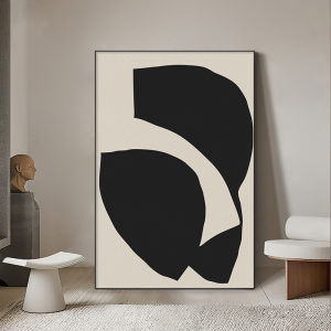 Abstract Geometric Art Mural