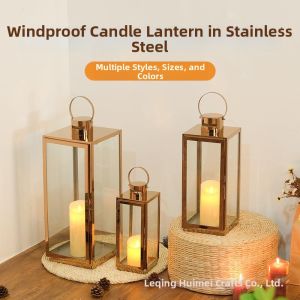 HUAYASEN | Windproof Oil Lamp Stand Candle Holder Lantern Shade