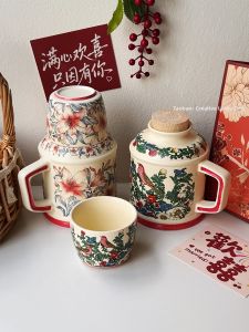 Outdoor Camping Portable Travel Tea Set Luxury Gift Water Pot Cup