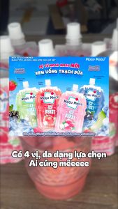 [SẢN PHẨM MỚI GÓI LẺ] Kem uống thạch dừa MOGU MOGU Các Vị 150ml