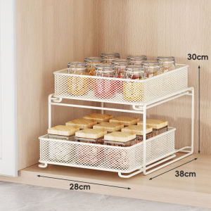 WUBUWEI | Multi-level Deep Drawer Pull-out Organizer Shelf