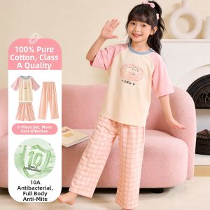 MiiOW | Cotton Quality Childrens Home Wear 3-Piece Set