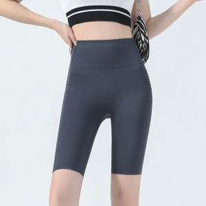 MiiOW | Ice Silk Pockets 5/4 Shark Leggings Womens High Waist Lift Bottoms