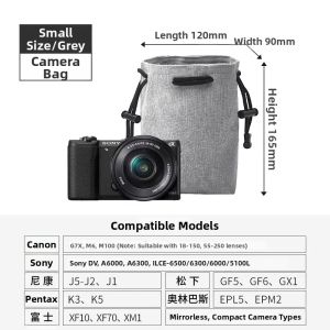 Universal Camera Bag Lens Storage