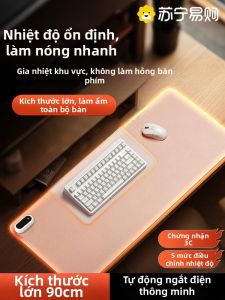 Tấm Lót Chuột Siêu Lớn Có Thể Điều Chỉnh Nhiệt Độ Cho Văn Phòng Và Học Sinh Tấm Ấm Bàn Làm Việc Chống Thấm Nước
