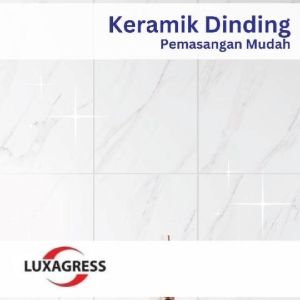 Luxagress Keramik Dinding Kw.1 Classic Grey 30x60 Cm