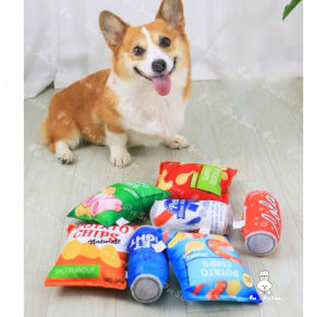 ของเล่นสุนัข ตุ๊กตากัดเล่นสุดน่ารัก แบบมีเสียงปี๊ๆ ของเล่นสุนัข ของเล่นแมว ของเล่นสัตว์เลี้ยงPet Toys(พร้อมส่ง )