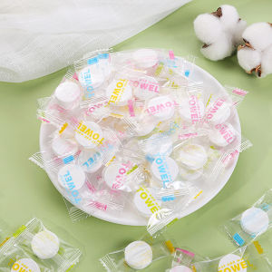 Portable Compressed Towel Face Wash Cloth Bulk Disposable Small Towel Home Fabric Cotton Gentle on Skin Hygienic Travel Size
