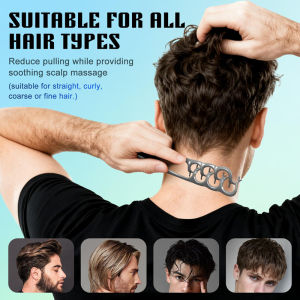 Texture Comb Volumizing WideTooth Hair Styling Comb Fluffy Wide Tooth Curly Hair Comb Mens Textured StylingComb for Men Women