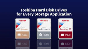 Ổ cứng HDD gắn trong Toshiba P300 cho Desktop PC 3.5inch - Hàng Chính Hãng