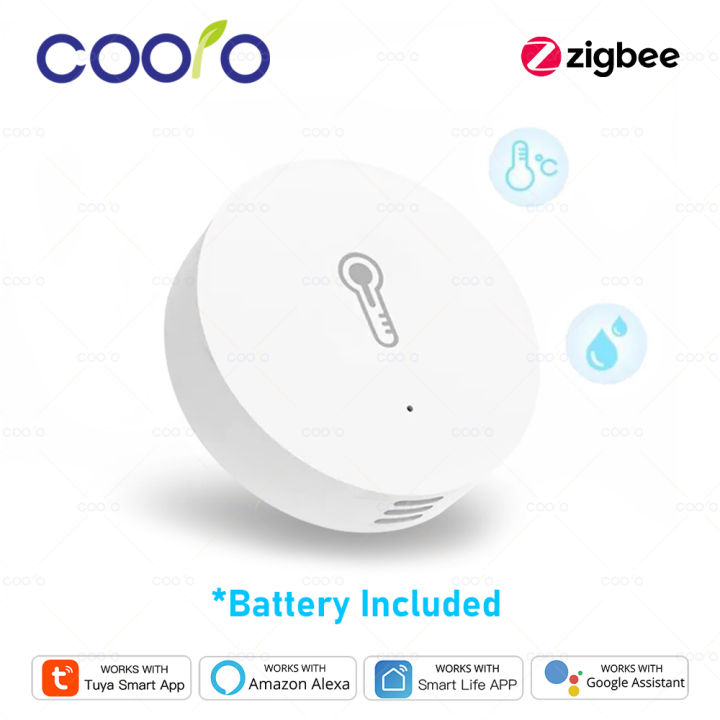 Tuya Zigbee 3.0 Temperature And Humidity Sensor Remote Monitor By Smart ...