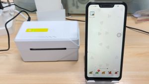 SuayMall 80mm เครื่องพิมพ์ฉลาก Waybill Printer เครื่องปริ้นใบปะหน้า เครื่องพิมพ์ใบปะหน้า ปริ้นได้ทั้ง Flash kerry Best J&T Lazda เครื่องพิมพ์ Kerry - Lazada