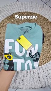 [Dbabyshop.id] Baju Kaos Distro Anak Laki Laki Motif Funtastic Bahan Katun Premium 30s Usia 1-8 Tahun