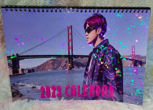 SB19 JOSH 2024 HOLOGRAPHIC DESK CALENDAR