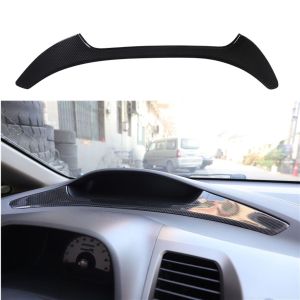 LHD Car Interior Cover for Honda Civic 2006 2007 2008 2009 2010 2011 FD Carbon Fiber Door Armrest side mirror Dashboard air conditioner gear shift Steering wheel Style Decor