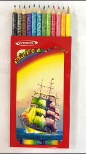 [Budget/Stock Clearance] Colour Pencil 12 Colours Long Pencil / 24 Colours Long Pencil