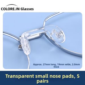 COLORE.IN | Anti-Slip Anti-Pressure Mark Anti-Drop Silicone Nose Pads for Childrens Eyeglasses