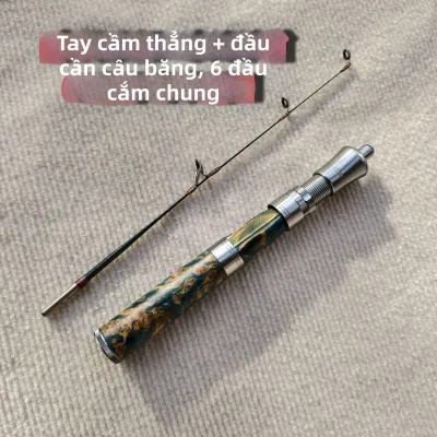 Gậy Câu Cá Băng Toàn Thân Gỗ Hương Thơm Gậy Câu Thuyền Câu Cá Mùa Đông Gậy Câu Cá Bằng Gỗ Hương Thơm Có Thể Chơi