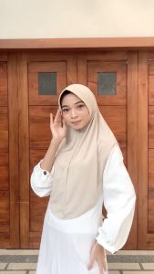 Bergo Olahraga Syari Jilbab Sport Syari Hijab Instan Panjang 70x80 cm COD - GSU