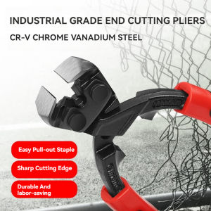 Top cutting pliers strong cutting steel wire iron wire nail flat head nail extraction pliers industrial grade cutting pliers