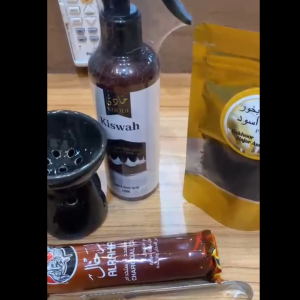 Paket 1set buhur arab dupa premium 50gr air freshner 250ml prapen arang capit pengharum kamar wangi