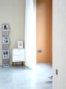 Quần ống rộng nữ culottes lưng thun sau dáng suông cách điệu khuy lệch một bên phong cách mới