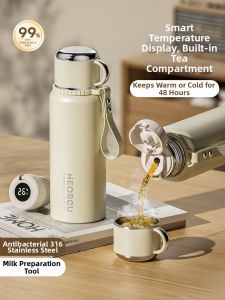 Smart Temperature Control Baby Thermos 316 Stainless Steel