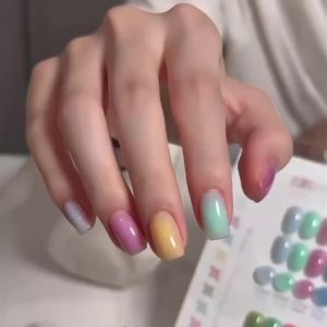 MIANEL Gel Sơn Móng Tay Nghệ Thuật Hợp Thời Trang 10ml Màu Xanh Đỏ Candy Nude Party Collection Xuân Hè Hợp Thời Trang Nail Art