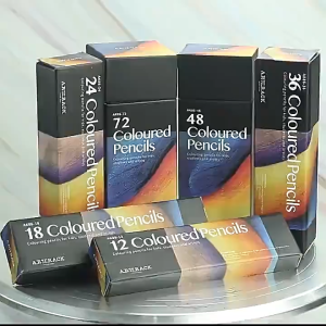 【READY STOCK】18 Colors Professional Set/Oily Water Soluble Drawing Pencils/Sketch Drawing Art Supplies/Not Easy to Break