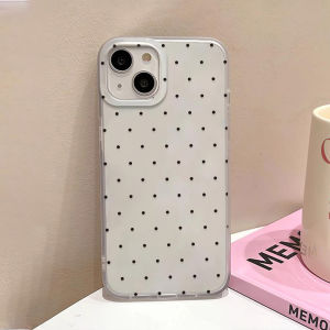 Polka Dot Phone Case For Samsung S25 Ultra A57 5G S26 Ultra A56 A55 A37 A17 S24 FE A07 A05s A35 S26 Silicone Capinha Caha Soft