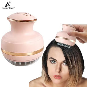 Electric EMS Head Massager Wireless Scalp Massage Promote Hair Growth Kneading Vibration Deep Tissue Relax Body Health Care Tool