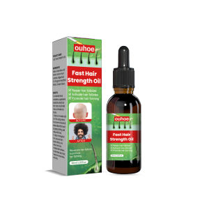 Ouhoe Fast Hair Strength Oil Hair Growth Hair Thickening Anti Hair Loss Repair Hair Follicles Activate Hair Follicles Promote Hair Forming Ginger Fast Regrowth Essential Oil Repair Scalp Hair Care 30ml