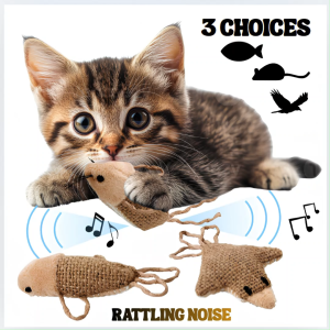Marukan Hemp Mesh Dental Cat Toy
