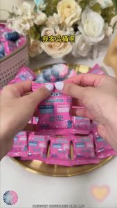 🌸 ก้อนดับกลิ่น 20ชิ้น🌸 กลิ่นกุหลาบ สองสีก้อนฟ้า ก้อนฟ้าใส่ชักโครก ก้อนฟ้า สำหรับถังชักโครก ก้อนใส่ชักโครก ก้อนฟ้าชักโครก