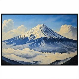 Tranh phong cảnh núi phú sĩ quà tặng mừng thọ. Tranh treo tườngdán tườngsơn dầucanvasCGI-1766